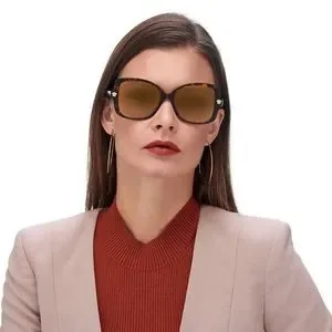 NEW VERSACE SUNGLASSES HAVANA WOMEN EYEWEAR VERSACE VE4390F 108/6E Versace Sunglasses Women main image 2